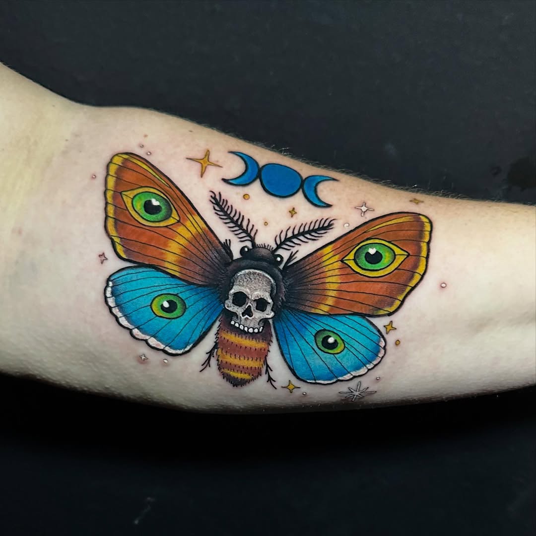 Tattoo by @halz327tattoos — neo_traditional, dark_realism
