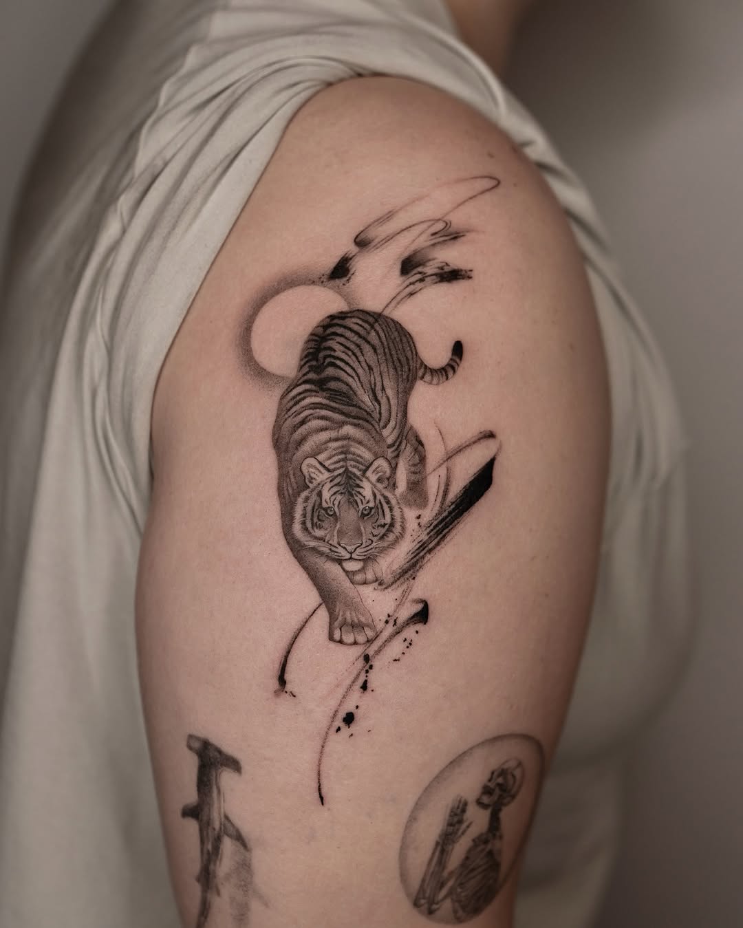 Tattoo by @tyswork — realism, black_and_grey