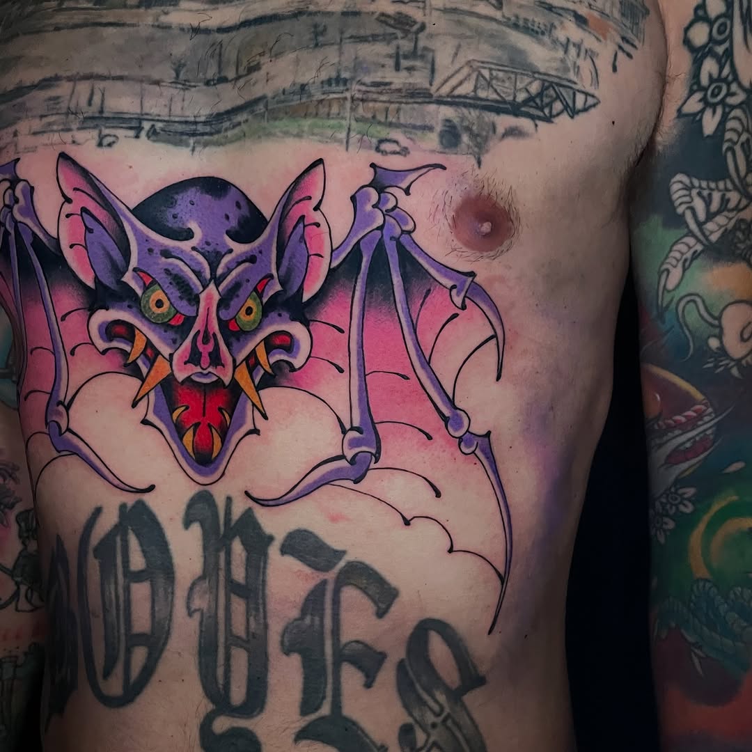 Tattoo by @zurdouno — american_traditional, neo_traditional