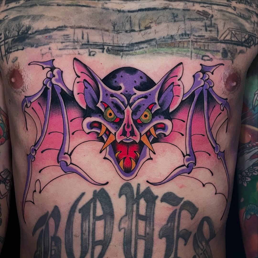 Tattoo by @zurdouno — american_traditional, neo_traditional
