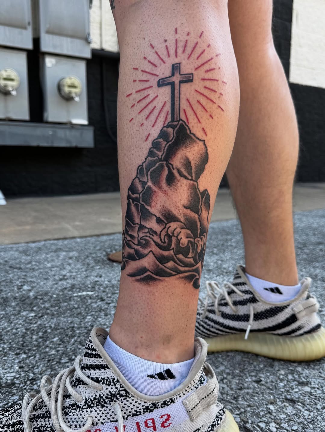 Tattoo by @iamthatgoddamnsonofabitch β black_and_grey, chicano