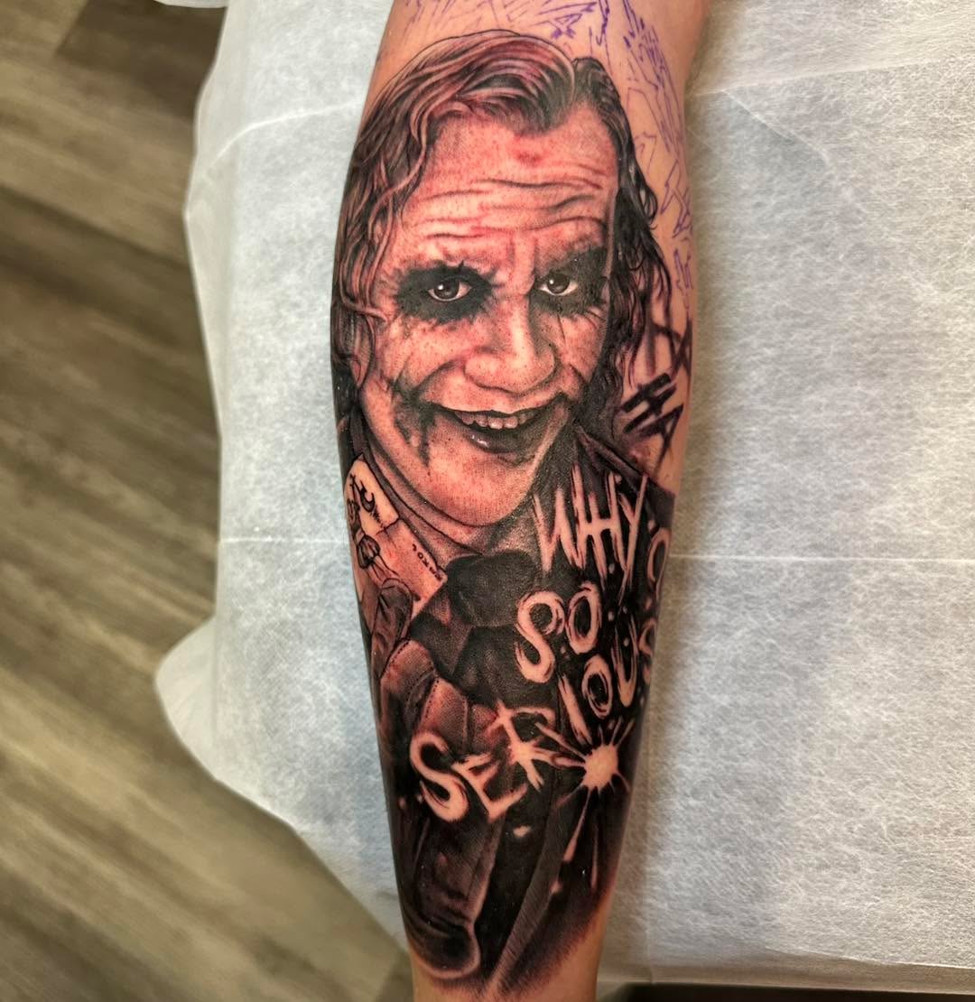 Tattoo by @sailorlori — realism, black_and_grey