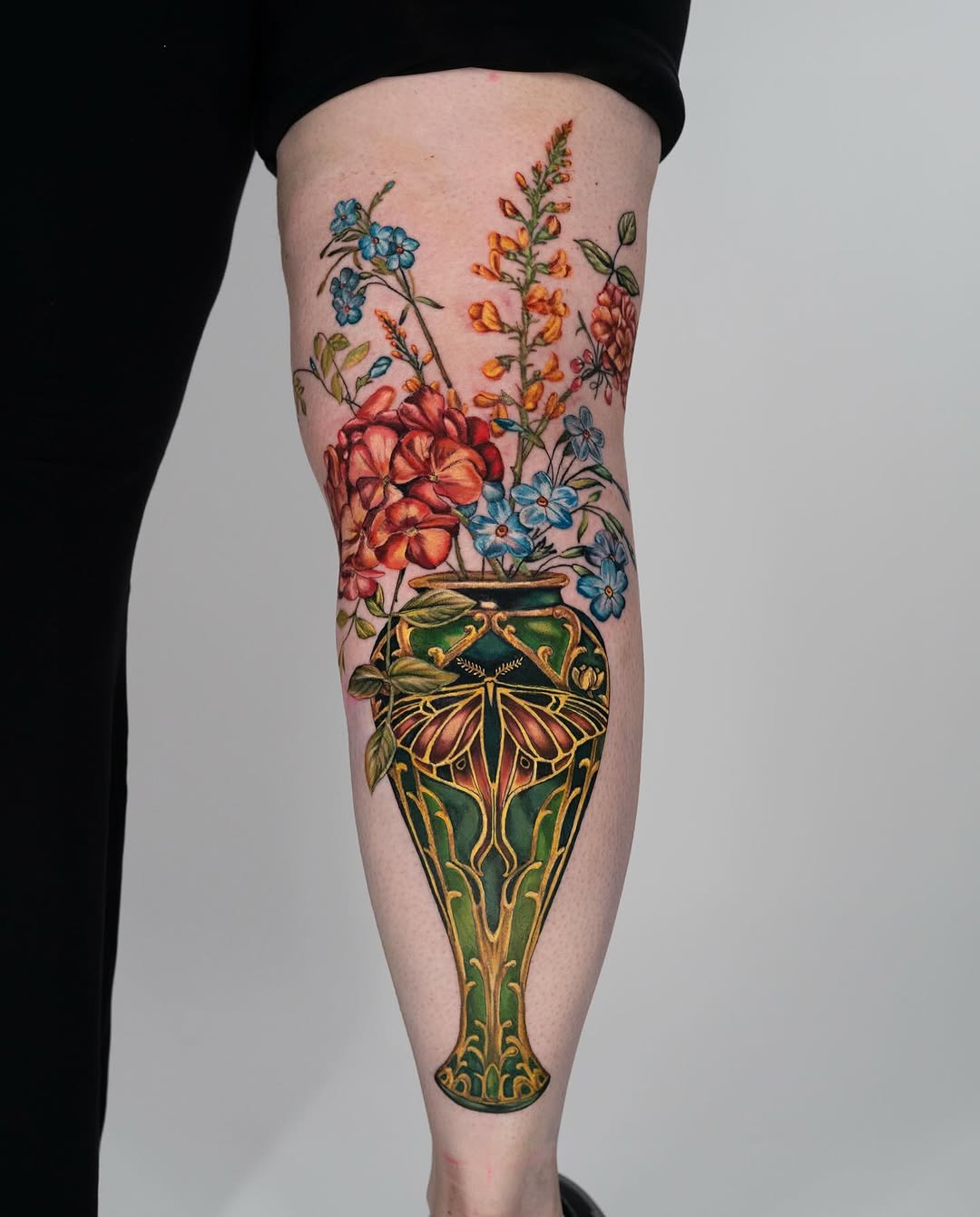 Tattoo by @ladyfae.art — realism, ornamental