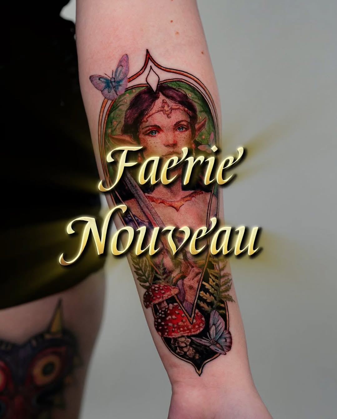Tattoo by @ladyfae.art — realism, neo_traditional