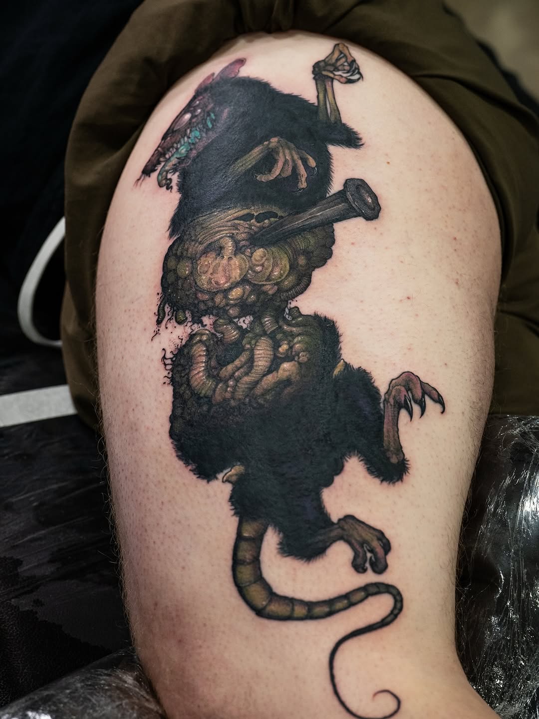 Tattoo by @xiva_tattoo — dark_realism