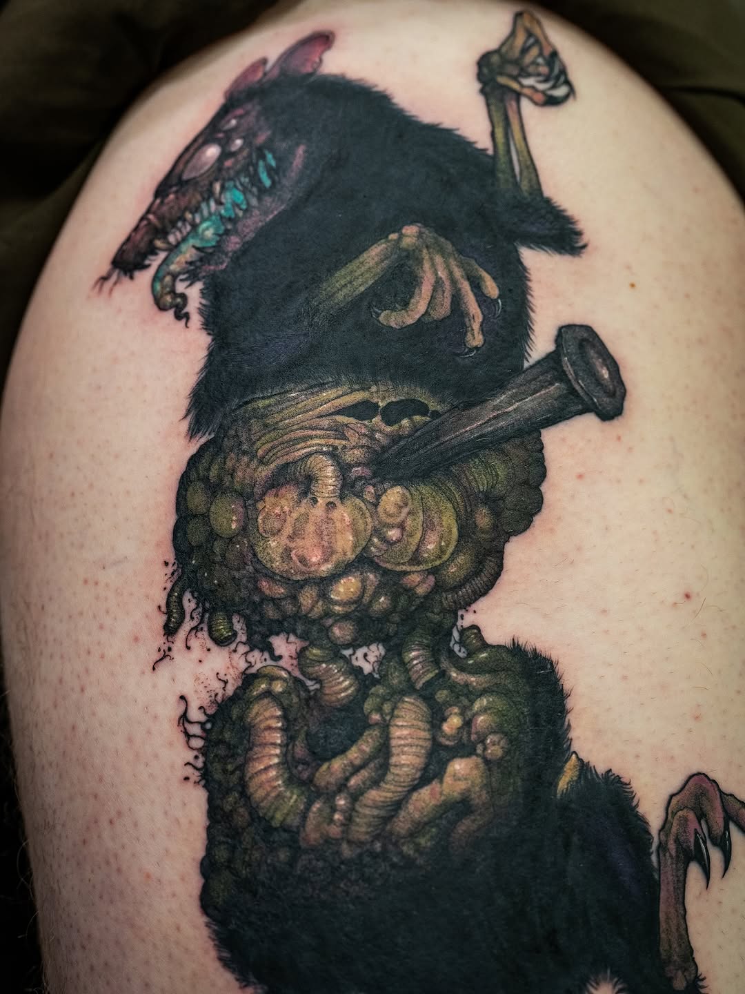 Tattoo by @xiva_tattoo — dark_realism