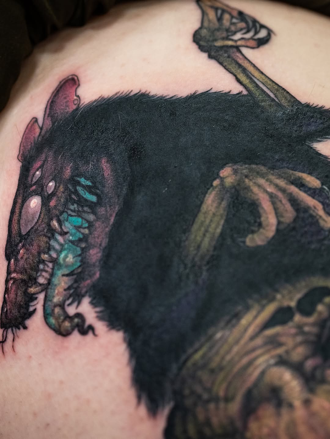 Tattoo by @xiva_tattoo — dark_realism