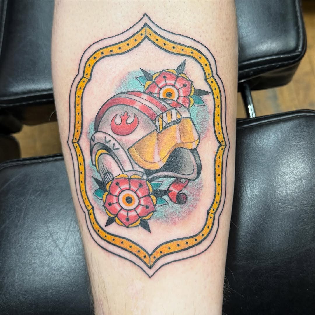 Tattoo by @oldetownescott — american_traditional, neo_traditional