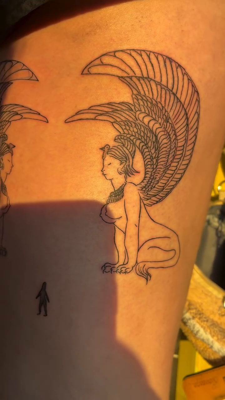 Tattoo by @pajama_frog — fine_line