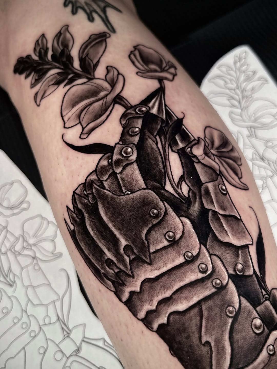 Tattoo by @marisolcreative — realism, black_and_grey