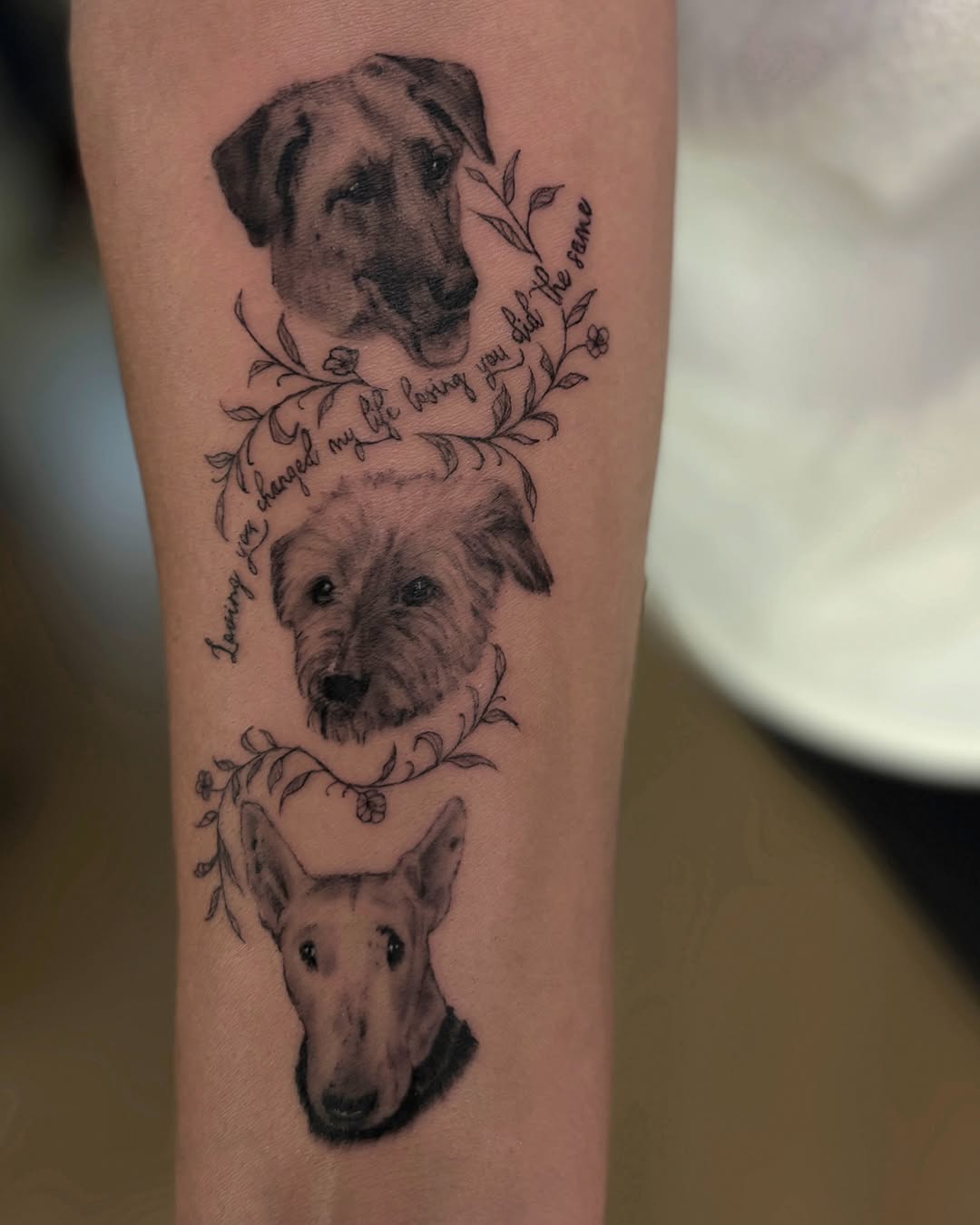 Tattoo by @dasom_real — realism, lettering_script