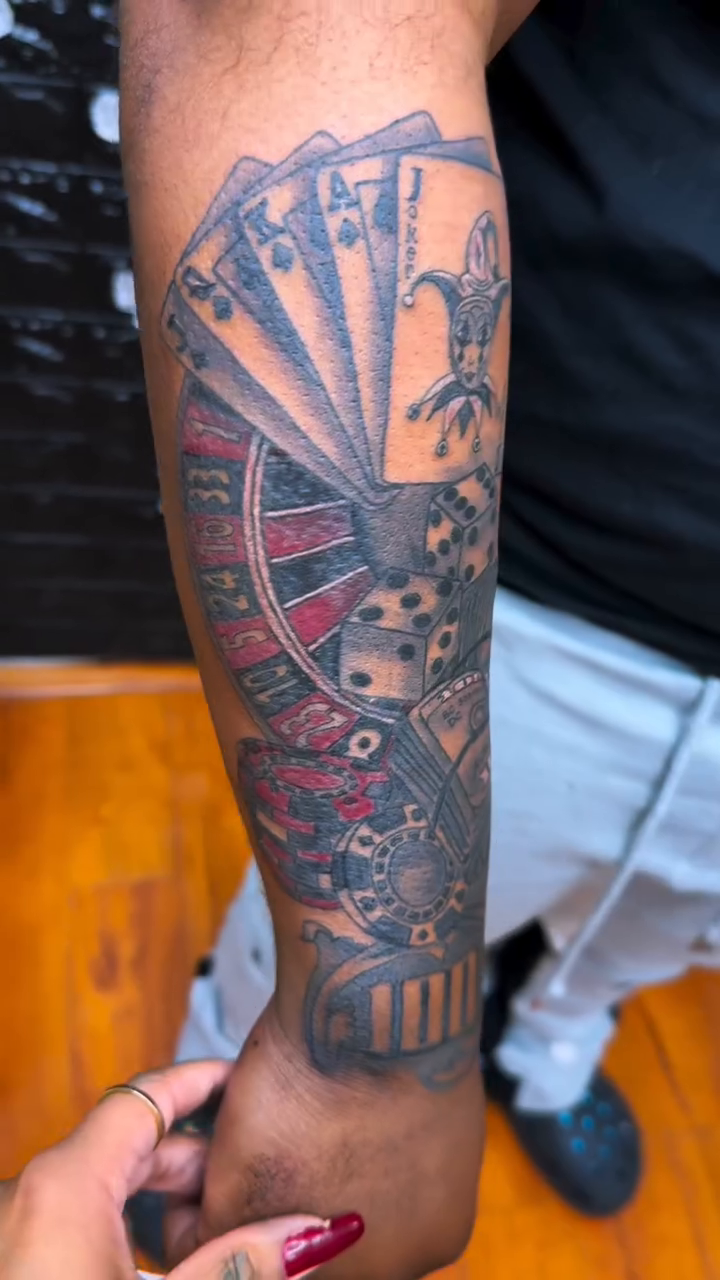 Tattoo by @kraken_inktattoo β illustrative, black_and_grey