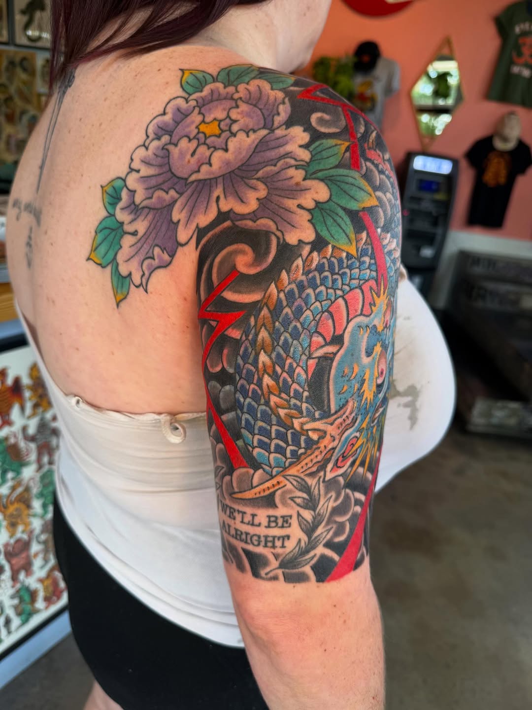 Tattoo by @noah_moretz — japanese_irezumi, lettering_script