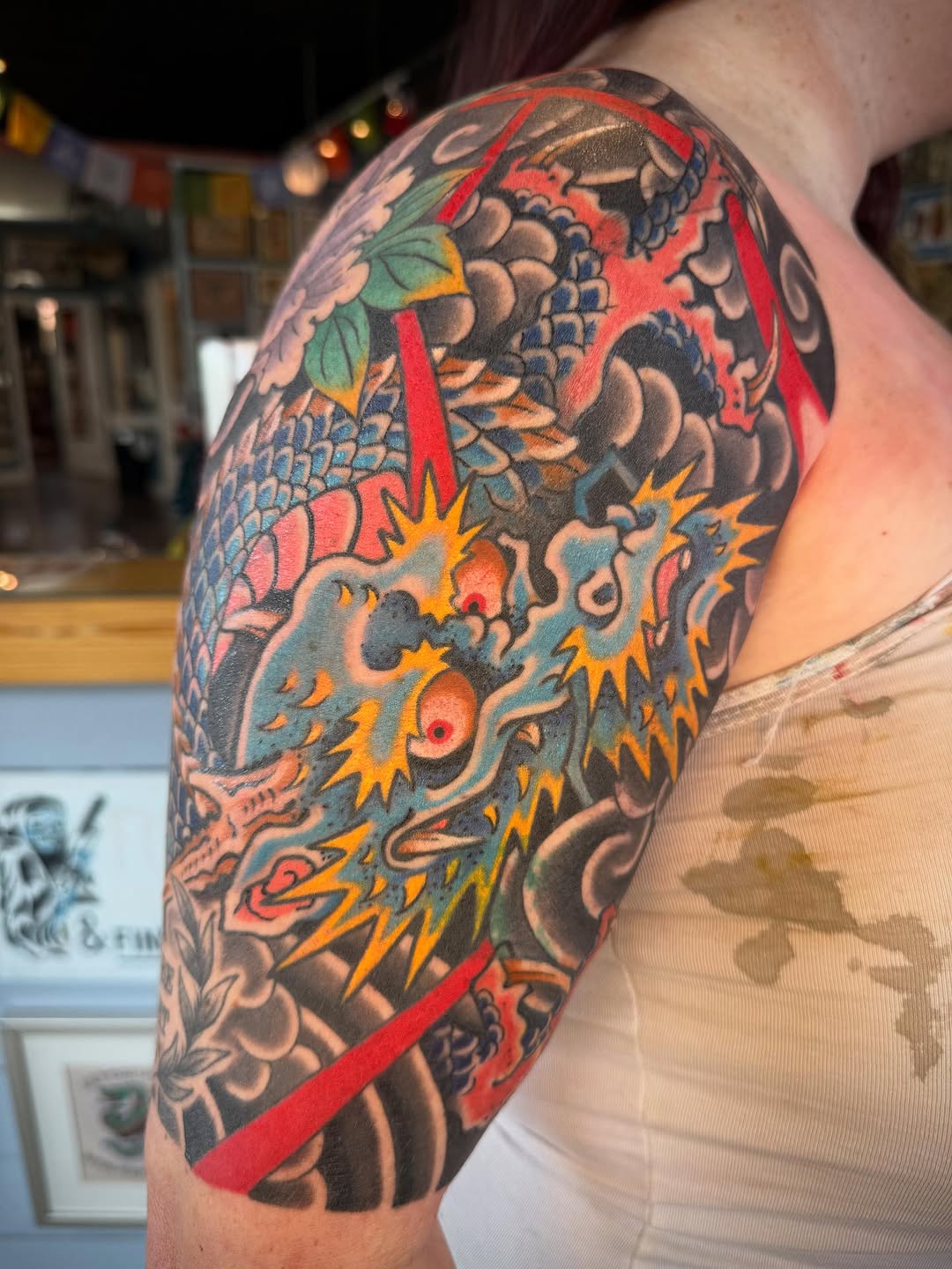 Tattoo by @noah_moretz — japanese_irezumi, black_and_grey