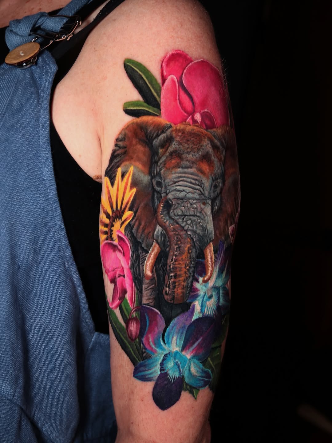 Tattoo by @winterhalo — realism, color