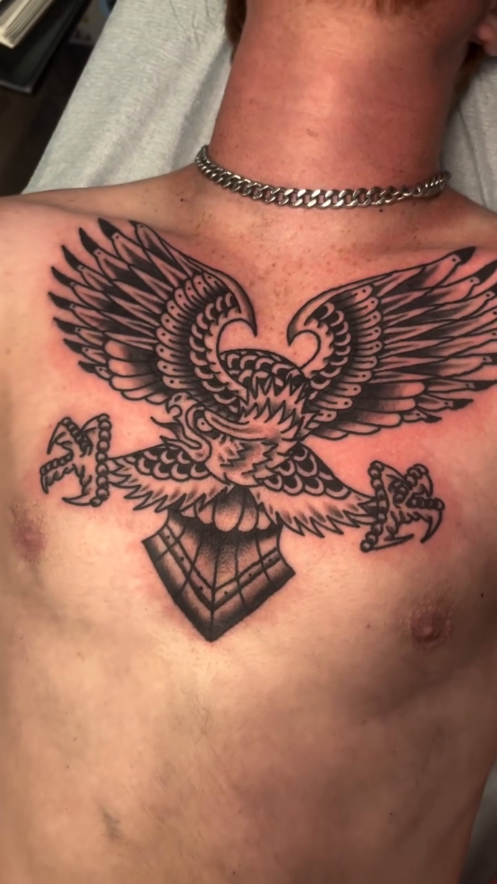 Tattoo by @griffintheflesh — american_traditional