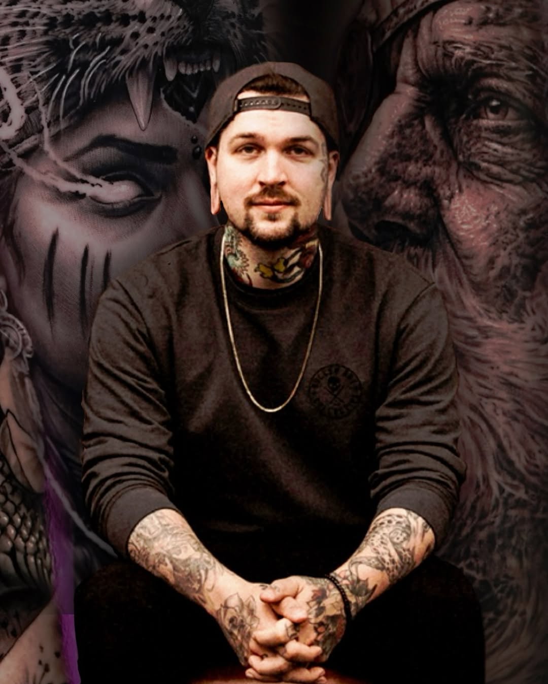 Tattoo by @zakperry_tattoos β realism, black_and_grey