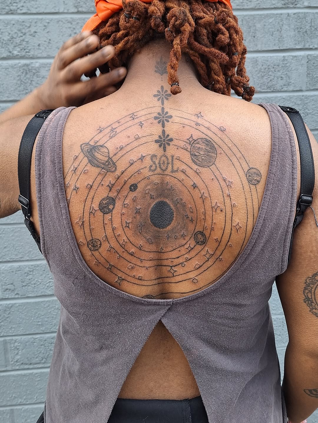 Tattoo by @mooonsnail — geometric, black_and_grey
