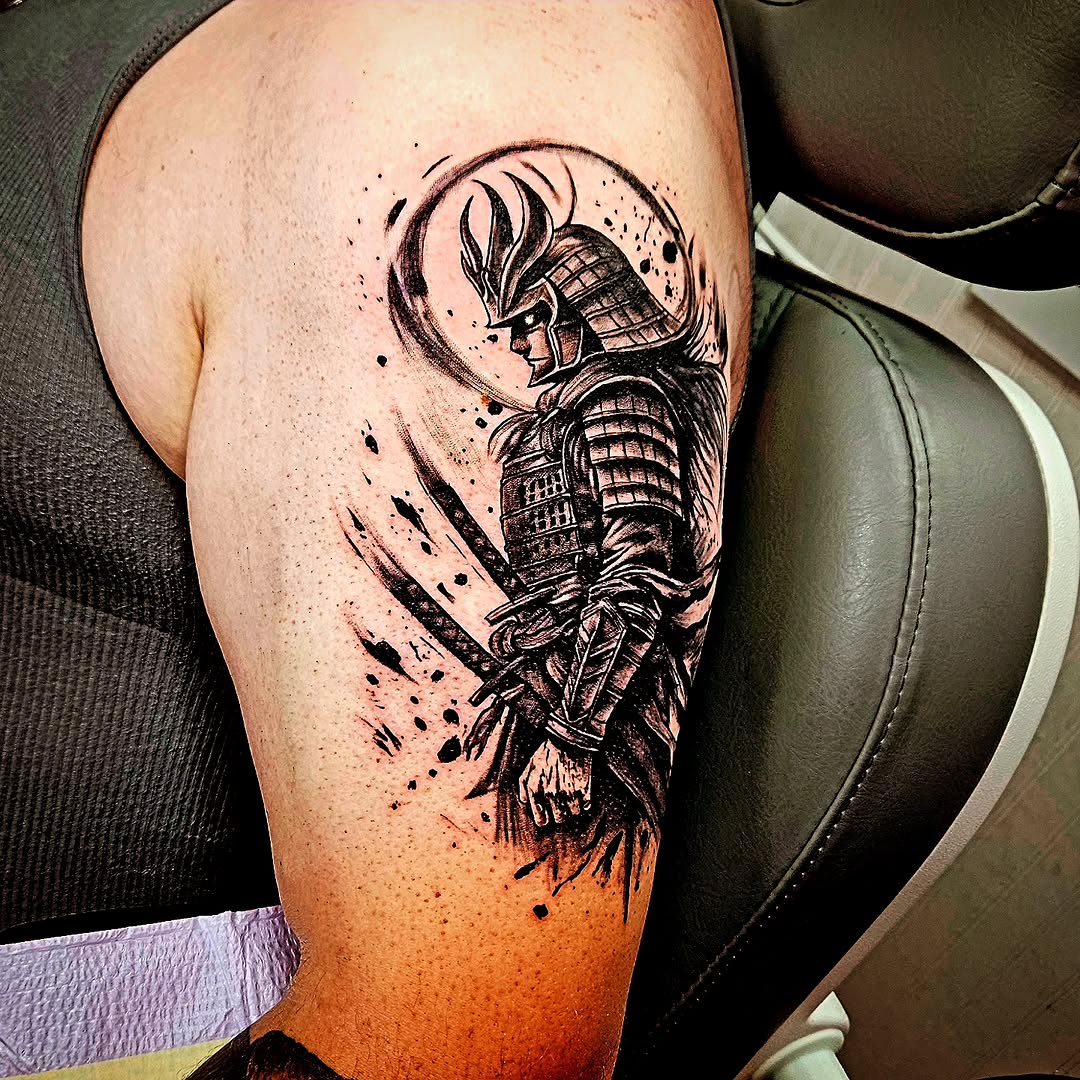 Tattoo by @isaacm_tattoos — blackwork