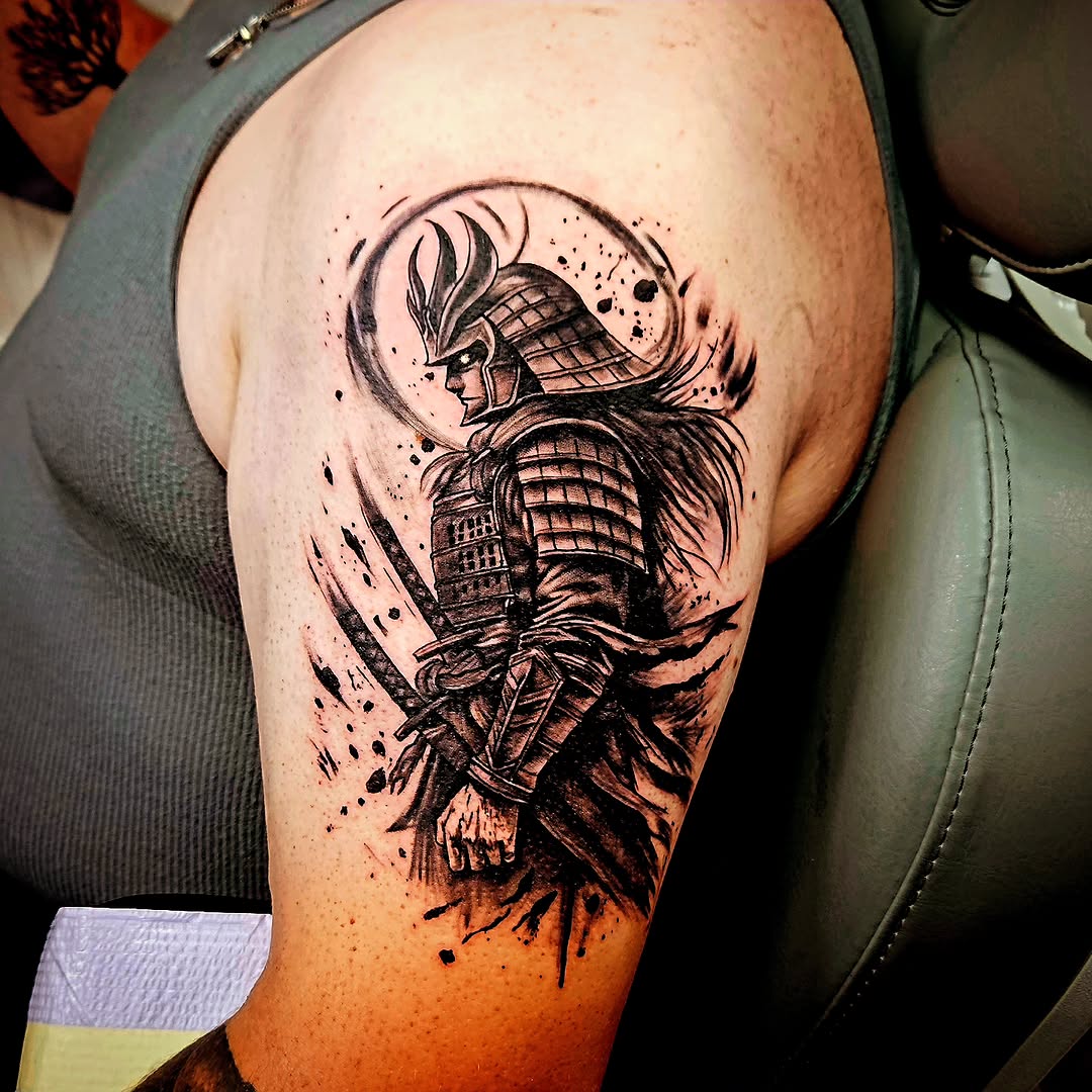 Tattoo by @isaacm_tattoos — blackwork