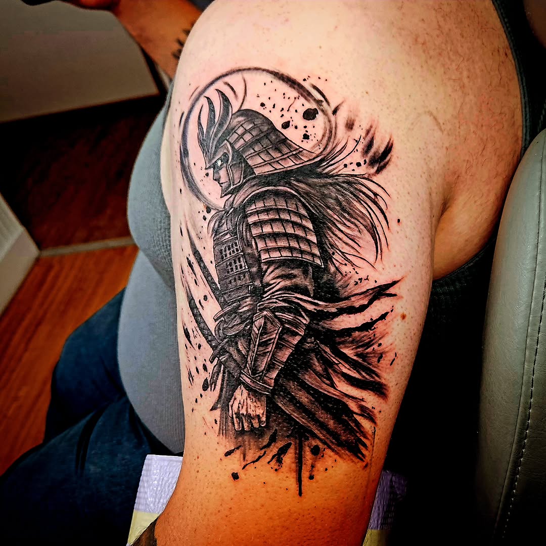 Tattoo by @isaacm_tattoos — blackwork