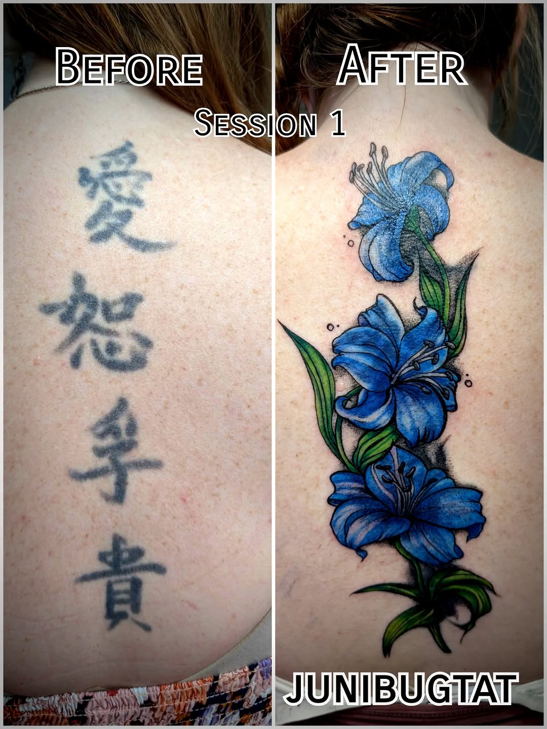 Tattoo by @junibugtat โ realism, color