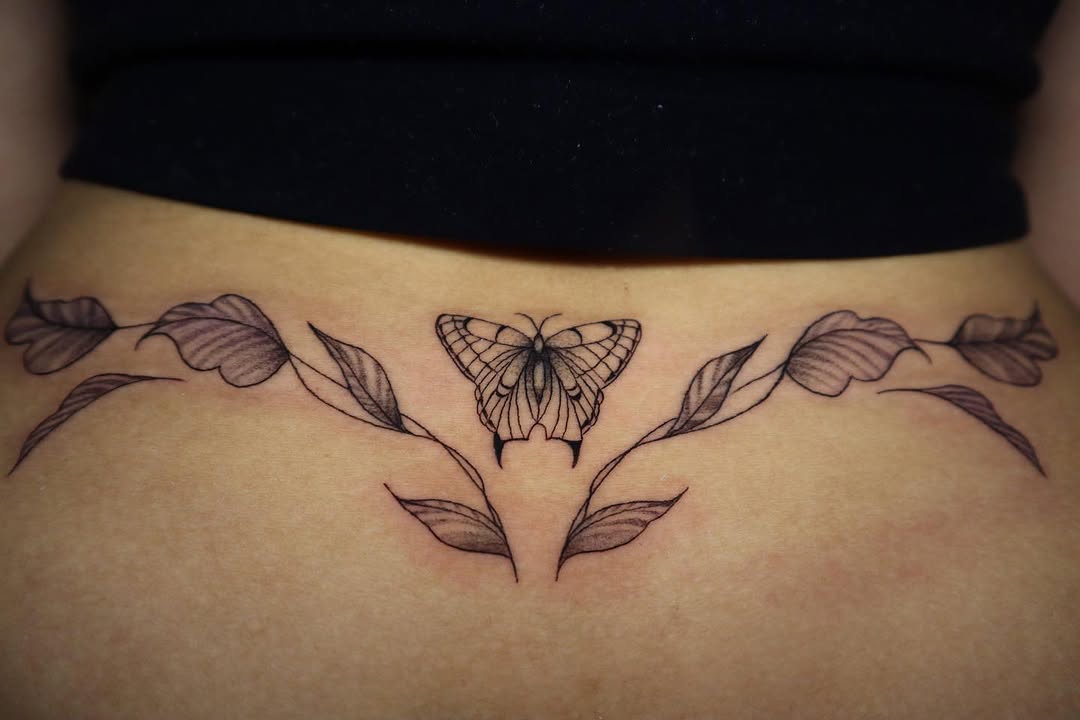 Tattoo by @inkanimalsart — fine_line, black_and_grey