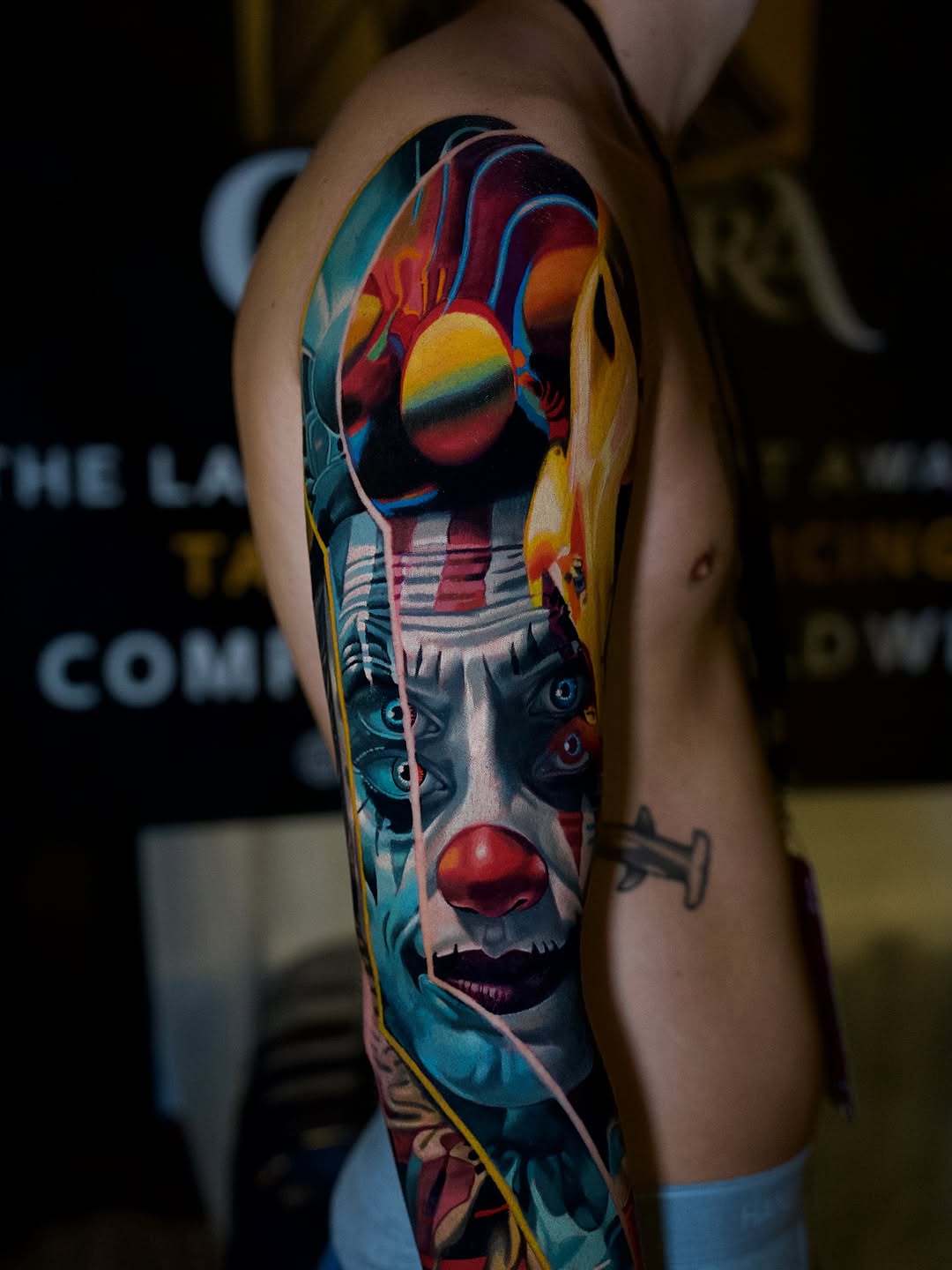 Tattoo by @frank_tattoo_arts — realism, trash_polka