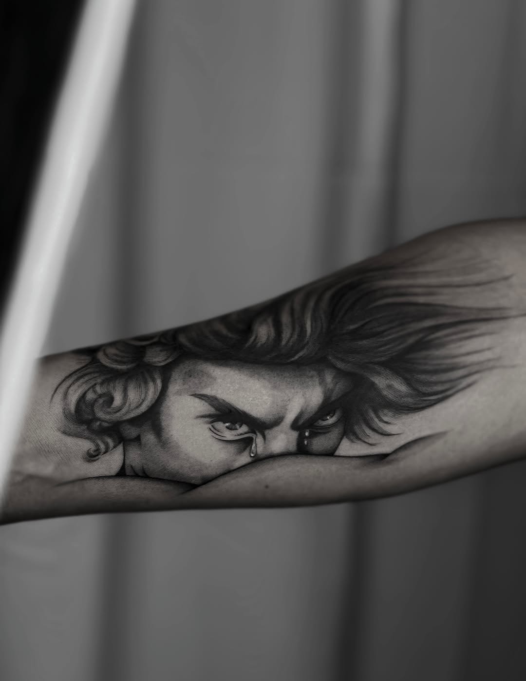 Tattoo by @alanis.ink — realism, black_and_grey