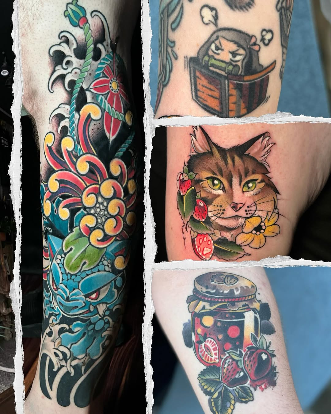 Tattoo by @ratgirltattoo โ japanese_irezumi, neo_traditional