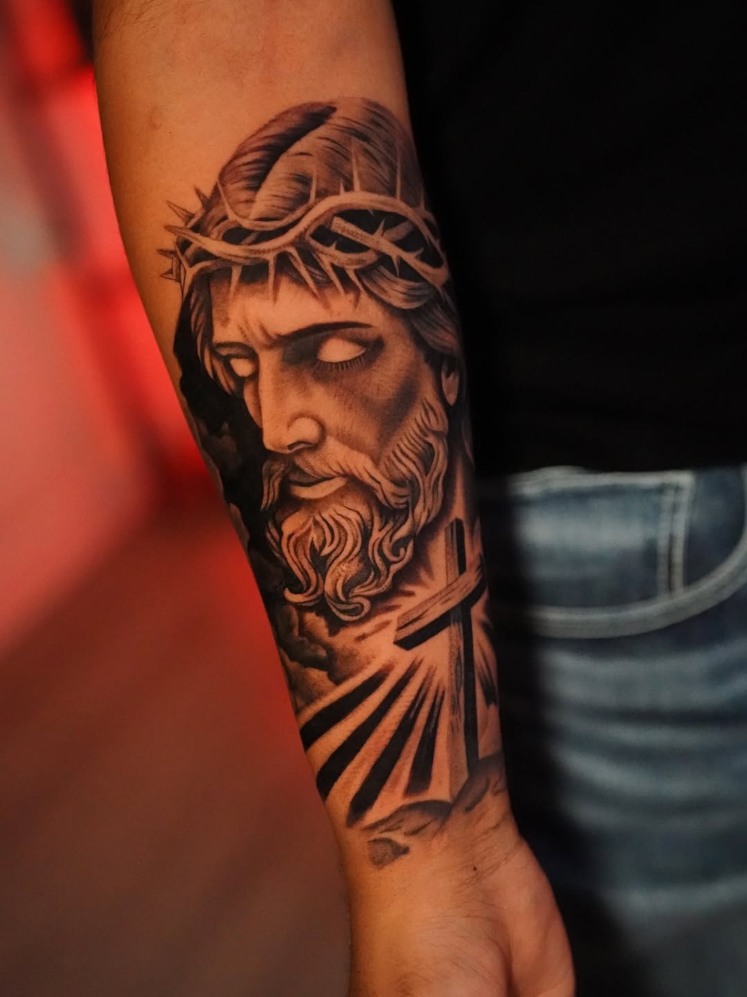 Tattoo by @mvp_tattoos — realism, black_and_grey