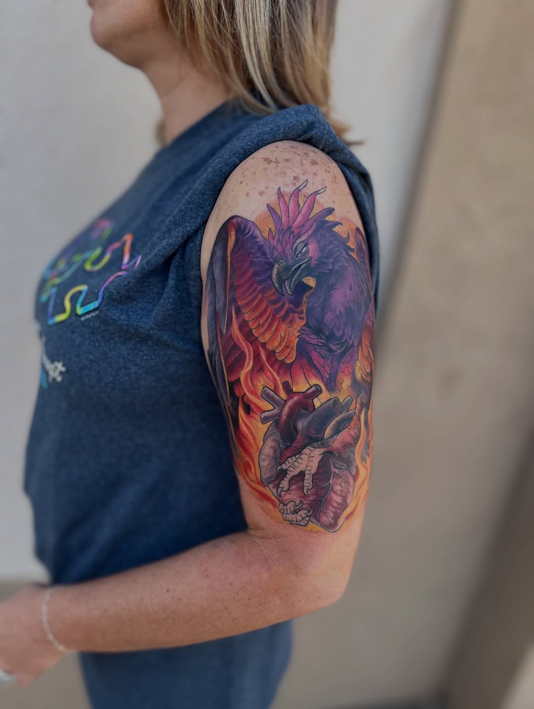 Tattoo by @wildroottattoo — illustrative, realism