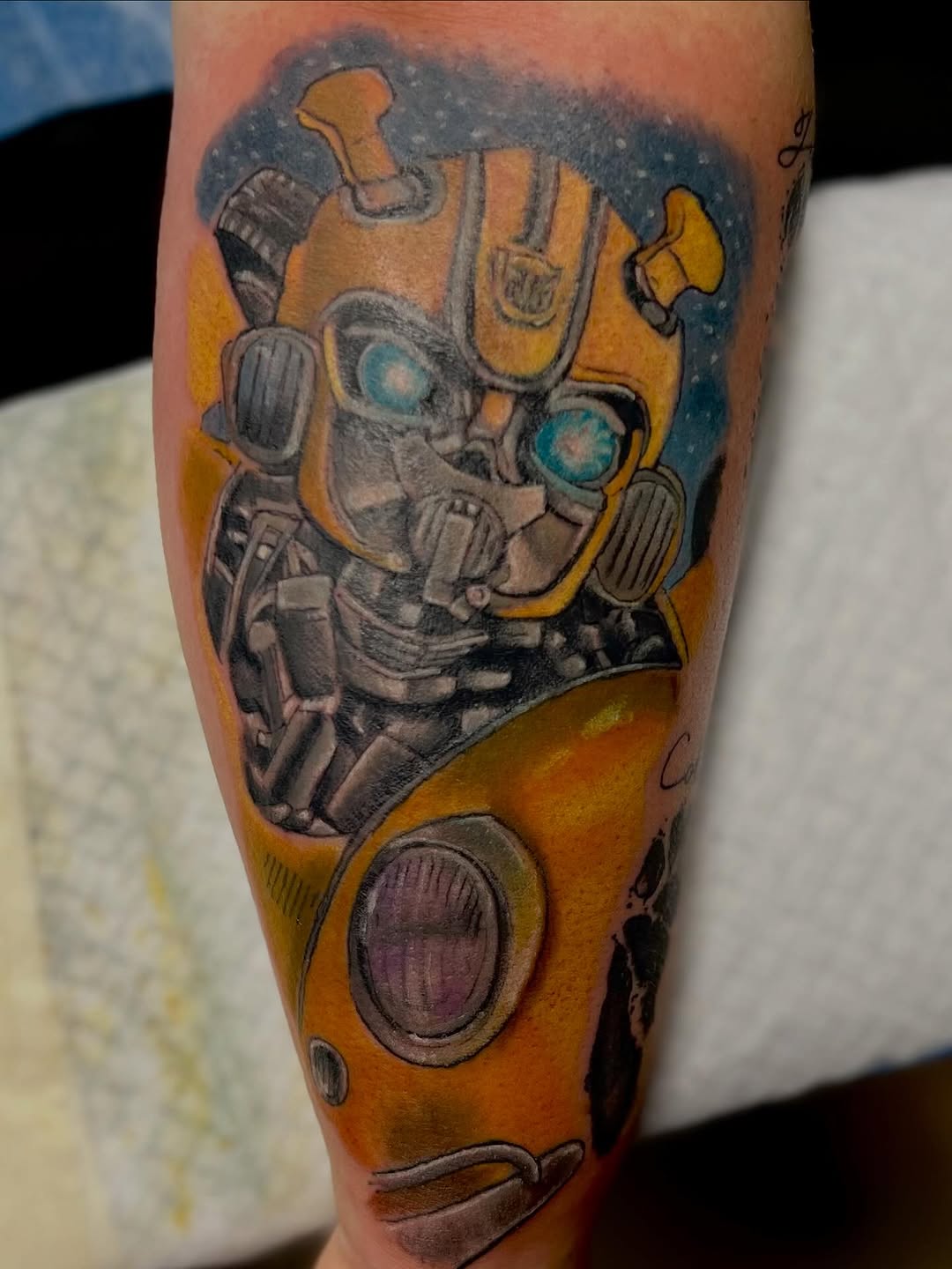 Tattoo by @jeffobrientattoos — realism, anime