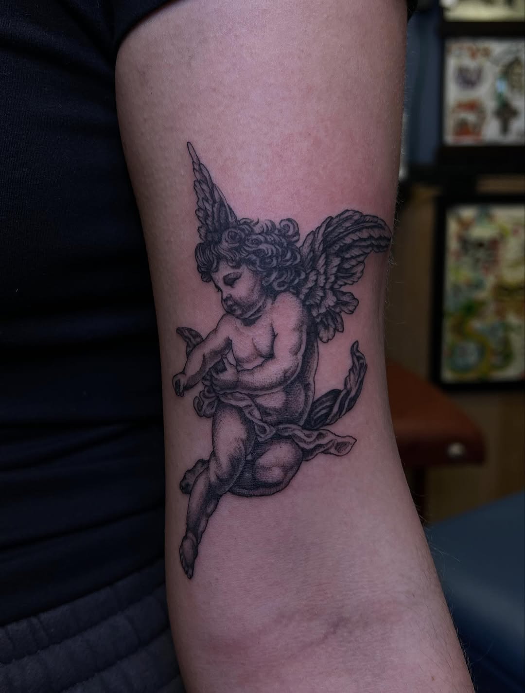 Tattoo by @emilymiljatattoos — black_and_grey, realism