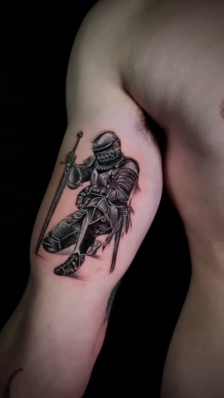Tattoo by @williamg_tattoo — realism, black_and_grey