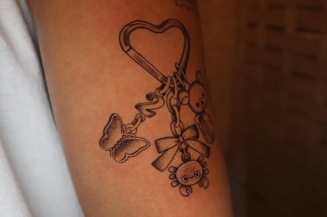 Tattoo by @inkanimalsart — fine_line, black_and_grey