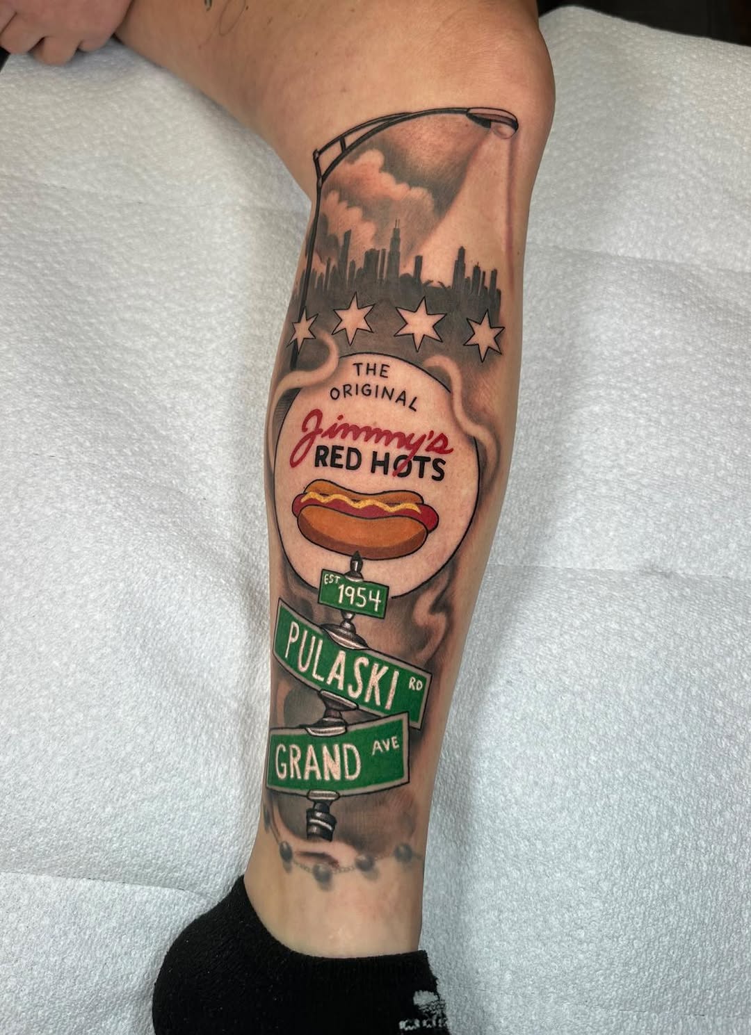 Tattoo by @artbymeado — illustrative, realism