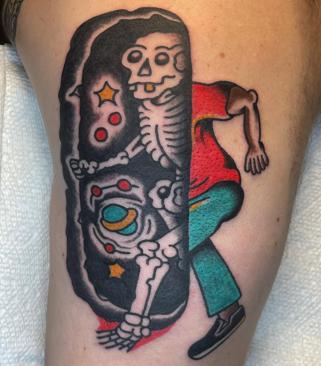 Tattoo by @shorezumi โ american_traditional, illustrative