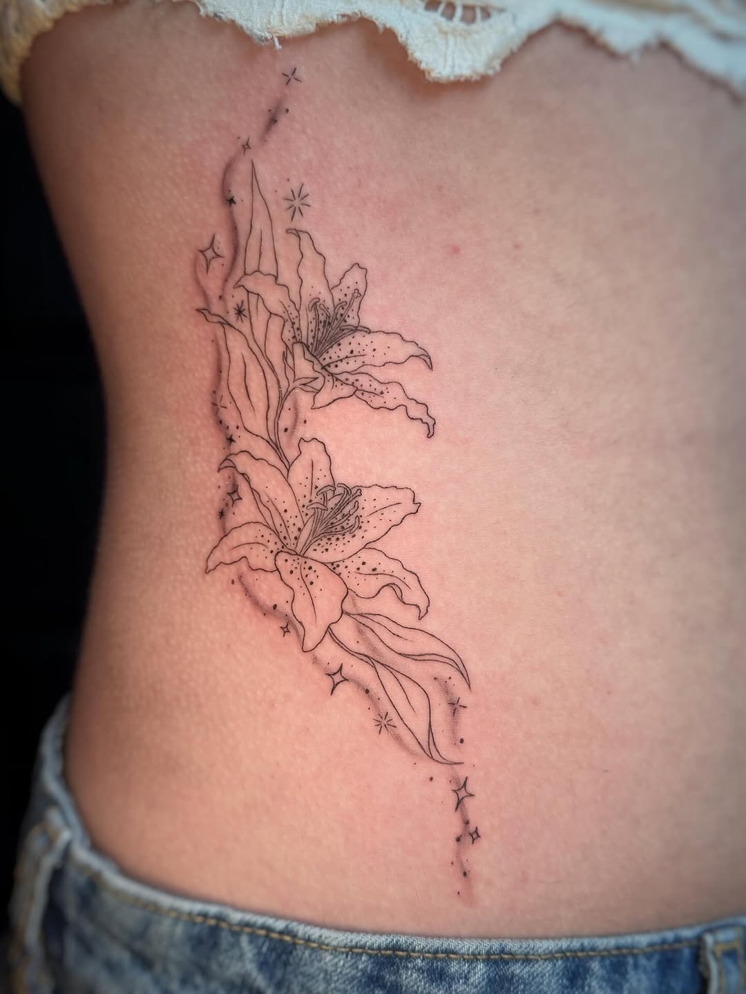 Tattoo by @fluxpose — fine_line, dotwork