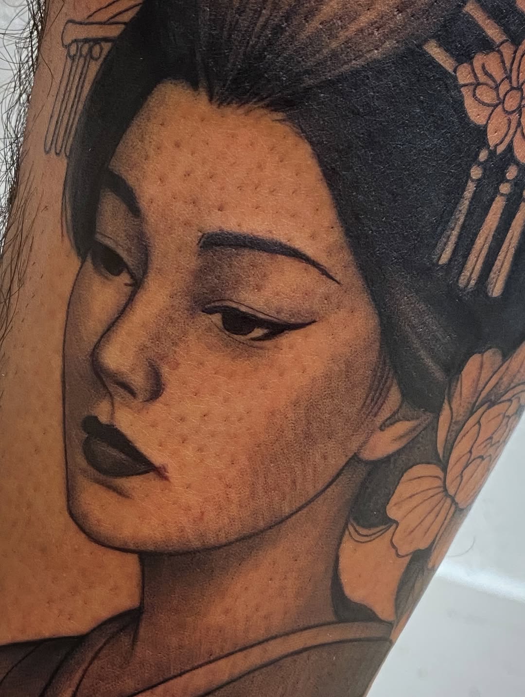 Tattoo by @cody.tatts — realism, japanese_irezumi
