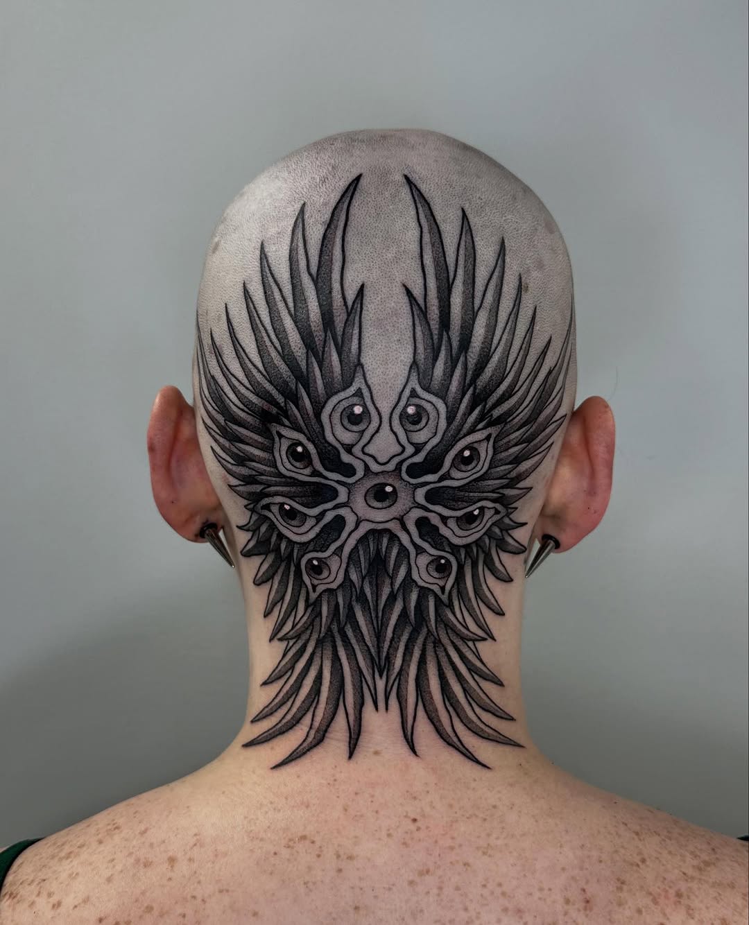 Tattoo by @brookxyn โ blackwork, illustrative