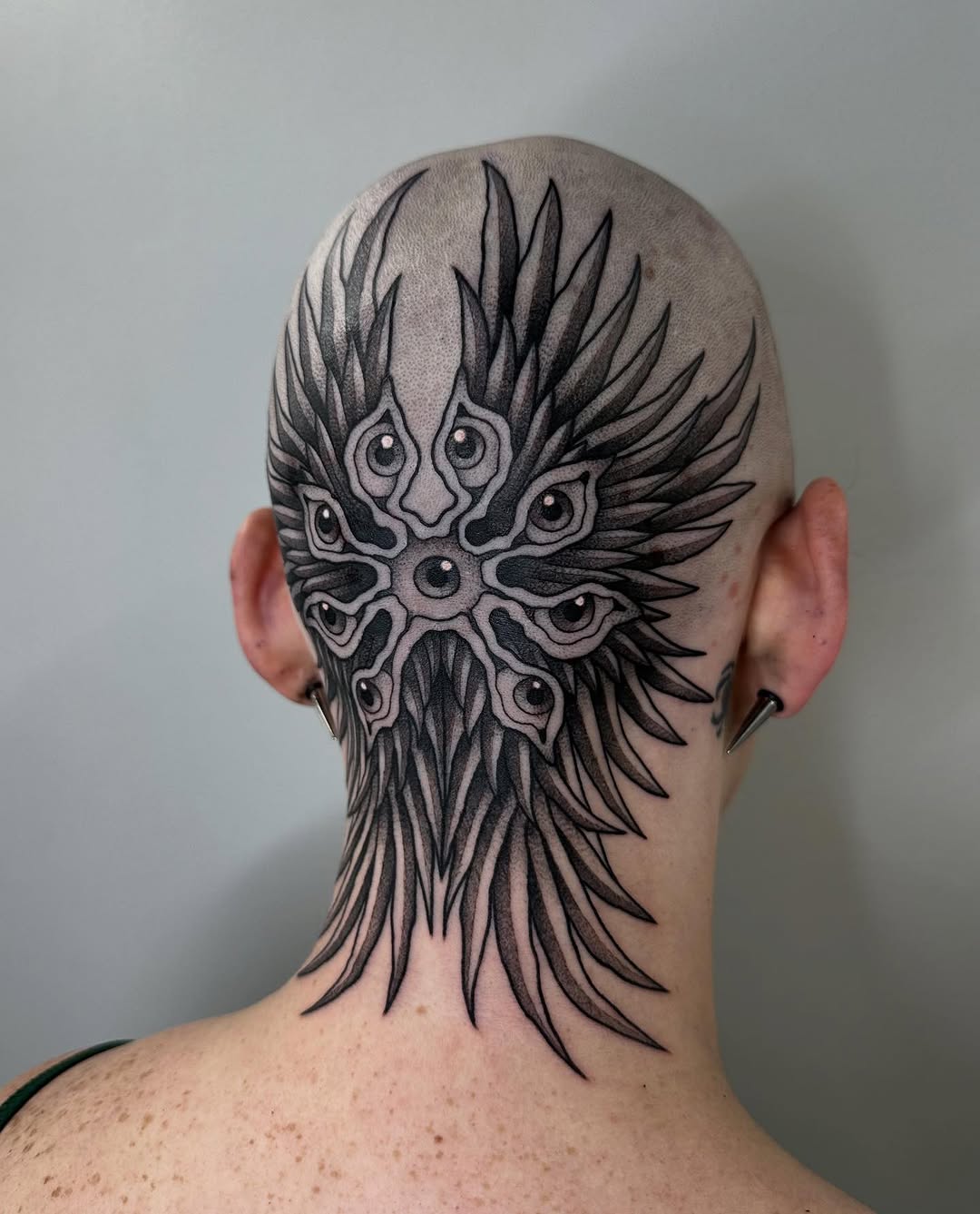 Tattoo by @brookxyn โ blackwork, illustrative