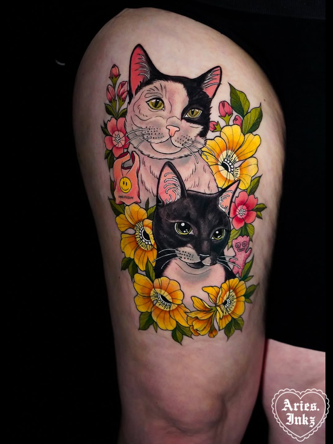 Tattoo by @aries.inkz โ new_school, illustrative