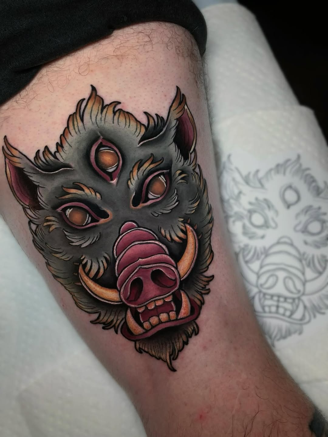 Tattoo by @melissabtattoos — neo_traditional, illustrative