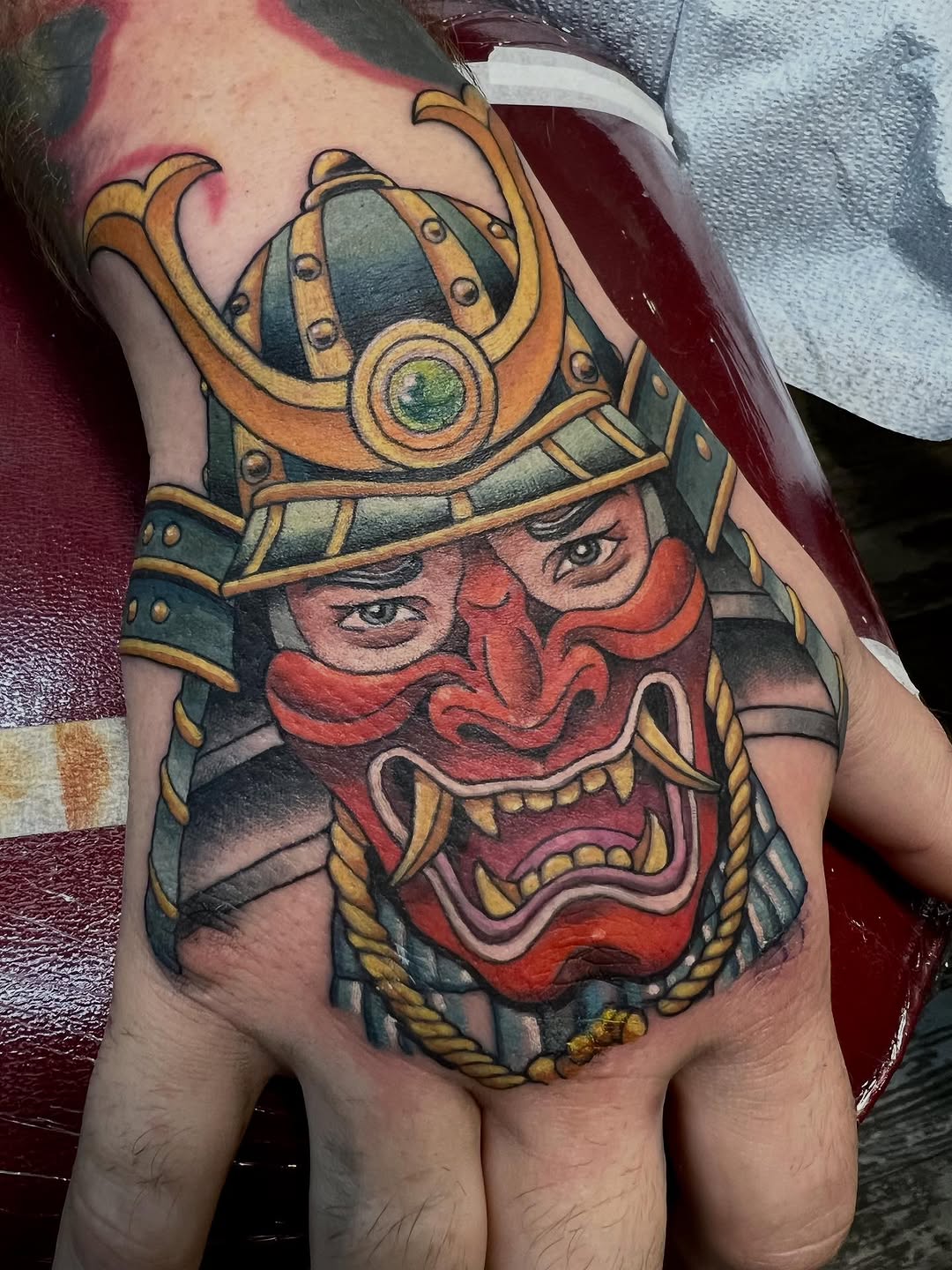Tattoo by @mikeatidwell — japanese_irezumi, neo_traditional