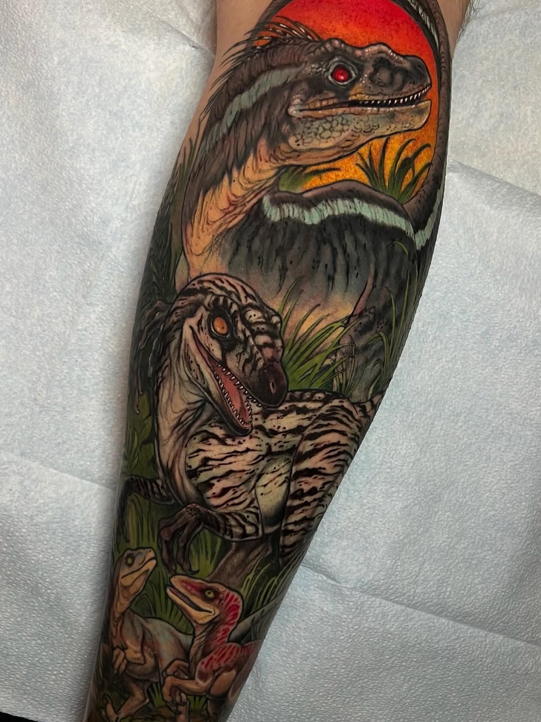 Tattoo by @tattoosbyalisha — realism, trash_polka