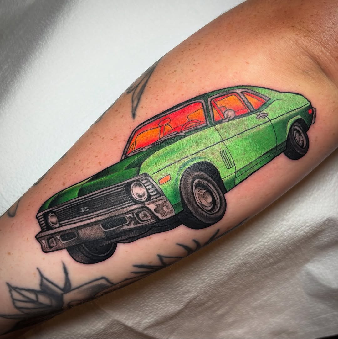 Tattoo by @tattoos.by.ang — realism, new_school