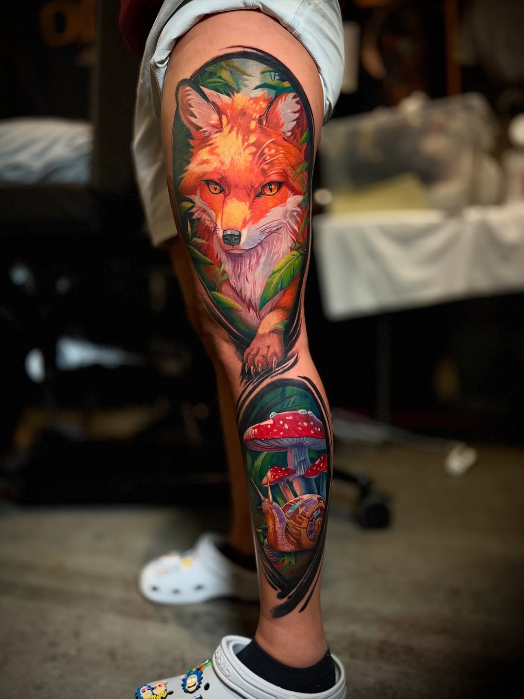 Tattoo by @oleksandr.dot — realism, color