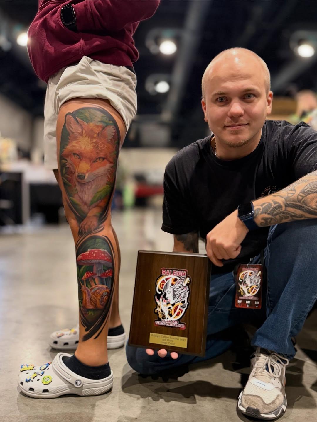 Tattoo by @oleksandr.dot — realism, color