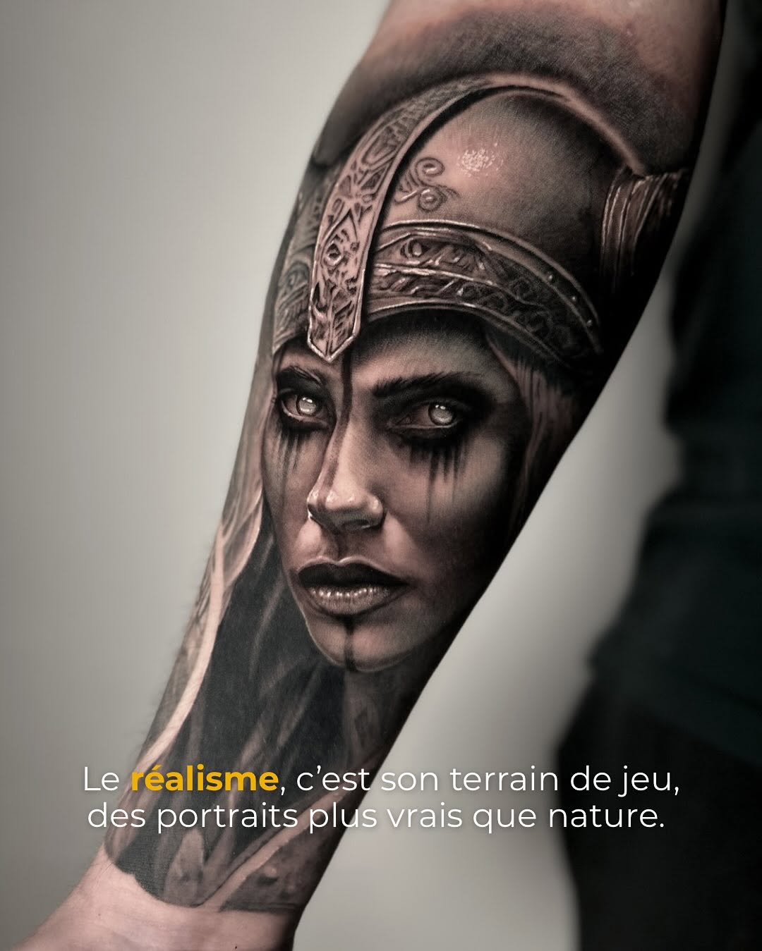 Tattoo by @eltche_artiste — realism, black_and_grey